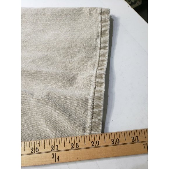 Vintage Wrangler Mens Carpenter Jeans Utility Denim Brown Light Wash Size 42x30 - Picture 7 of 7